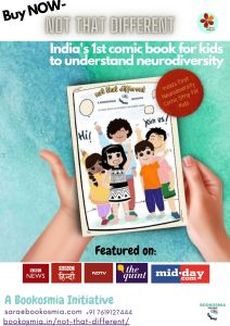 NOt That Different Comic Book for kids neurodiversity Bookosmia