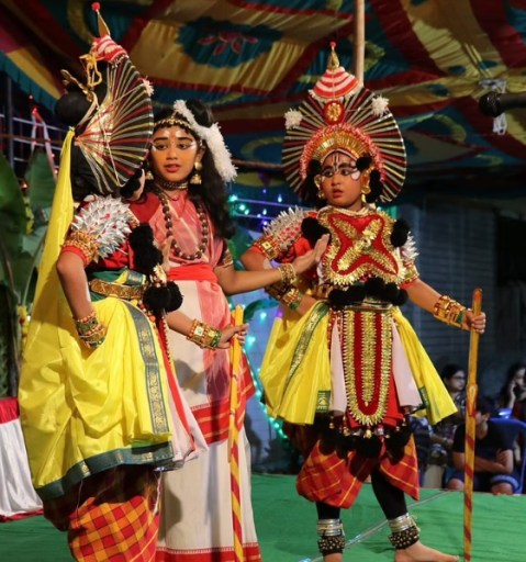 "One of the best ways to build a child’s personality is through dance." With Priyanka K Mohan,acclaimed Yakshagana artist