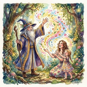 The wizard who collected blessings- Story by Aaryan, 11, Bangalore