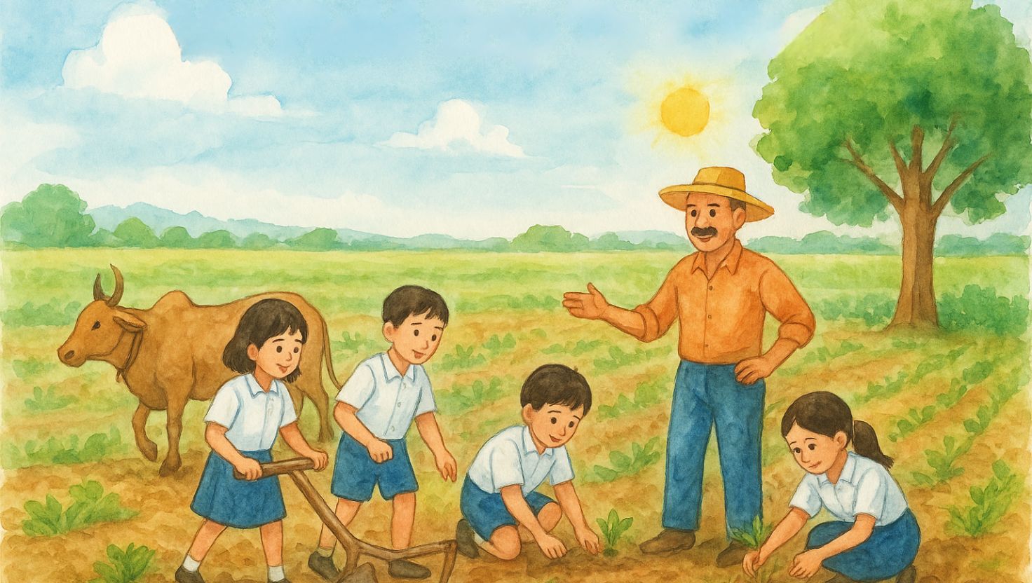 My Field Trip To A Farm | Essay By Neha S, 9, Chennai