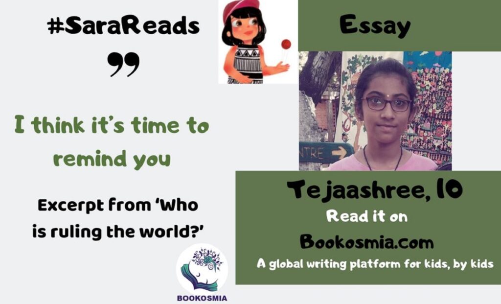 Read with Sara stories for kids by kids Tejaa Chennai Bookosmia