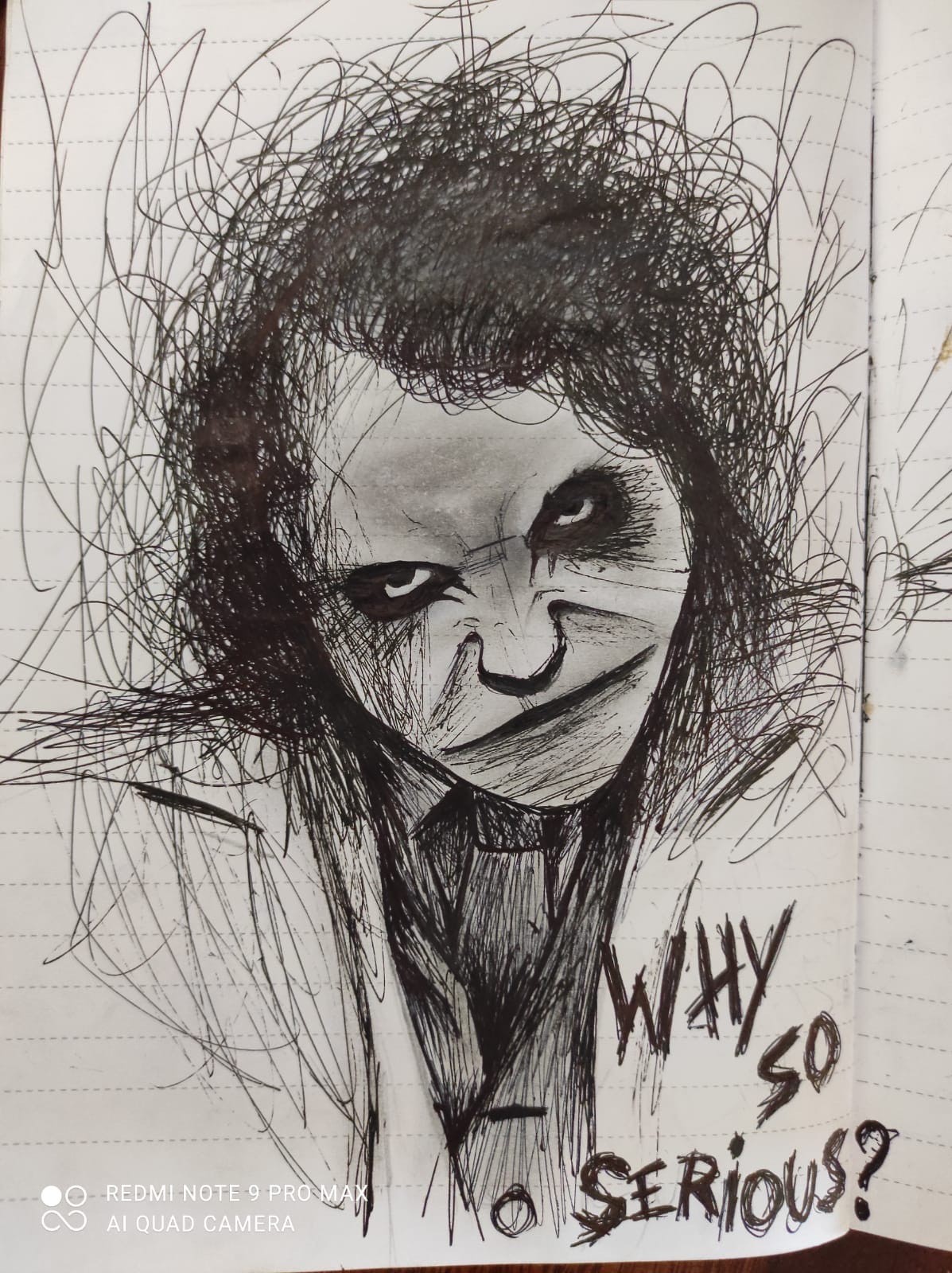 Joker to owl - Sketch drawings to remember