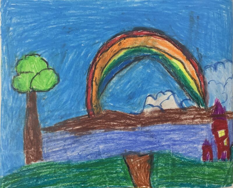 Art with Sara Rainbow Bookosmia