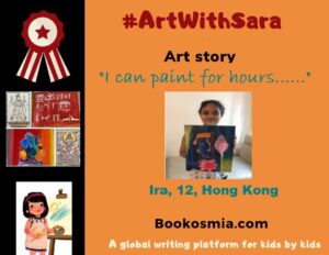 Art with Sara I can paint for hours Ira Hong Kong Bookosmia