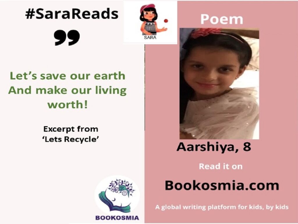 Read with Sara stories for kids by young writer Aarshiya Bookosmia