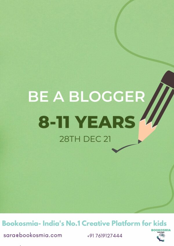 Be A Blogger Workshop for kids