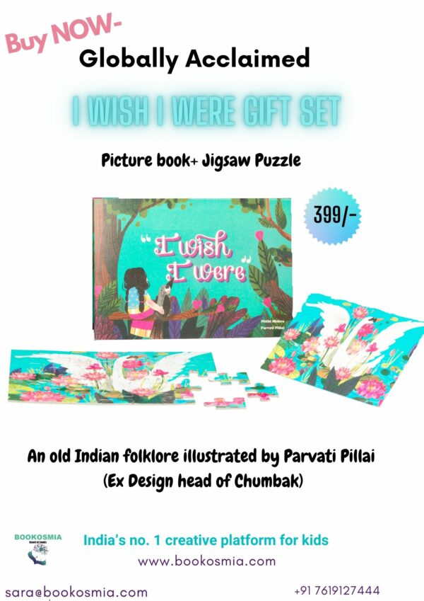 Book Gift + Jigsaw by Bookosmia