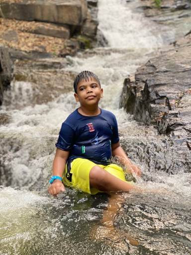 waterfall holiday bookosmia