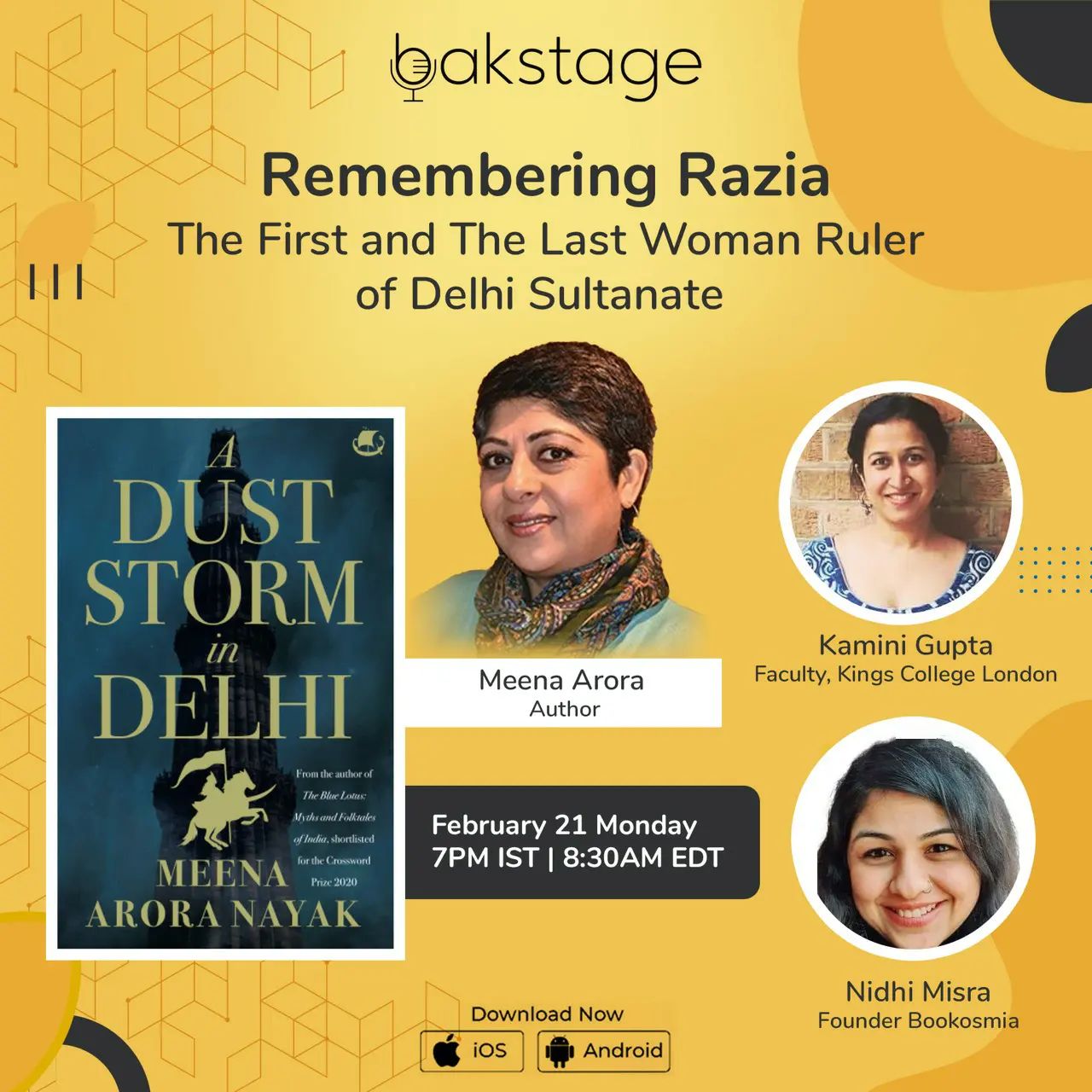 Razia Sultan book Meena Arora Nidhi Mishra Podcast