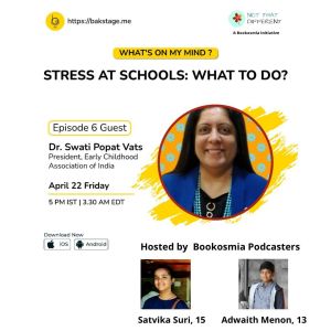 Stress at schools Dr Swati Popat Vats bookosmia