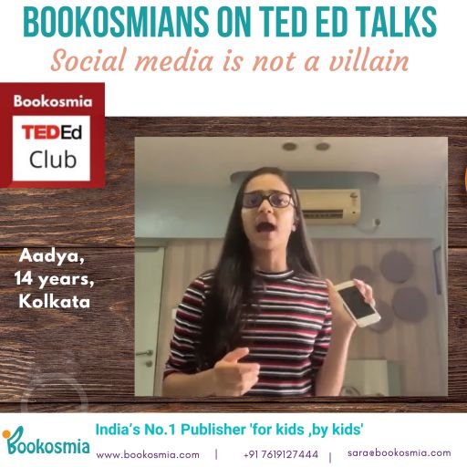 bookosmians on Ted Talk Aadya social media