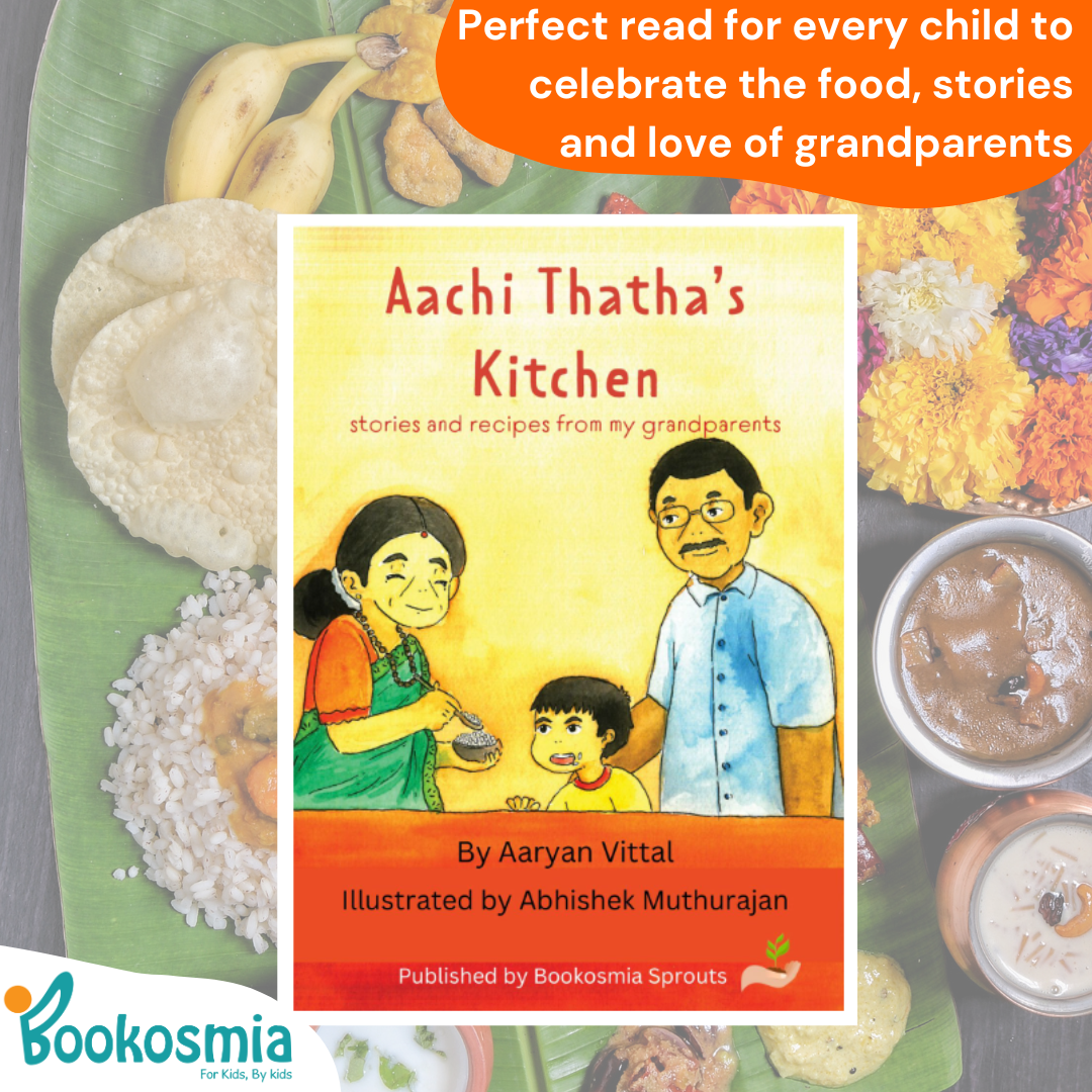 Aachi Thathas Kitchen Grandparents childrens book