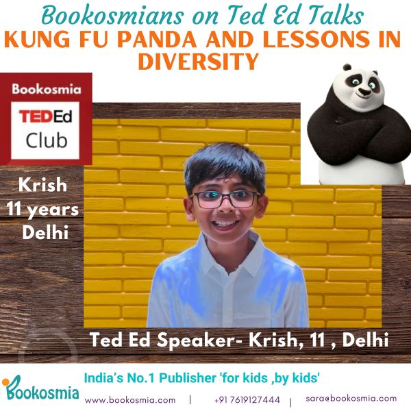 Kung Fu Panda and diversity Ted Ed Talk Krish Bookosmia