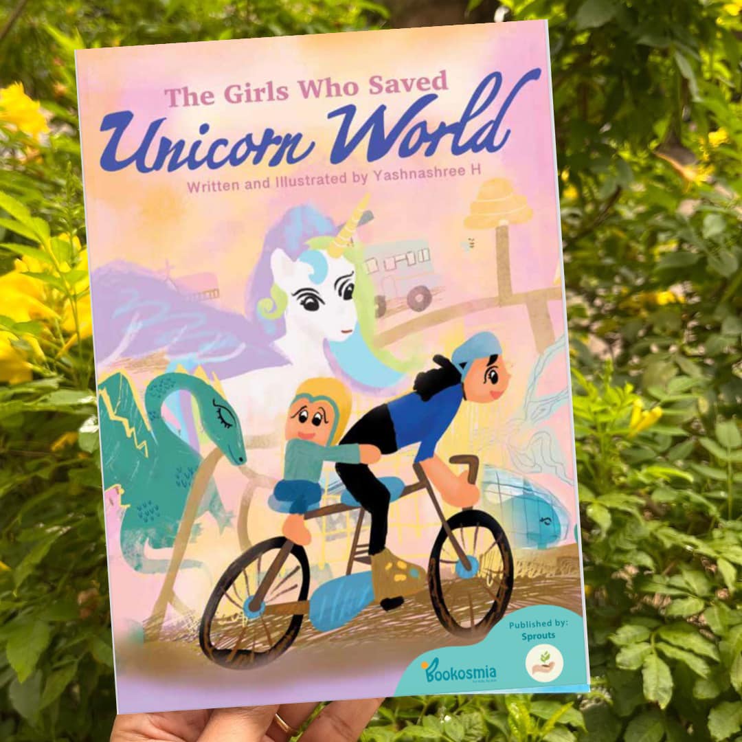 The girl who saved the unicorn world by young writer Bookosmia