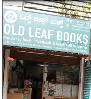 old leaf bookstore bangalore review