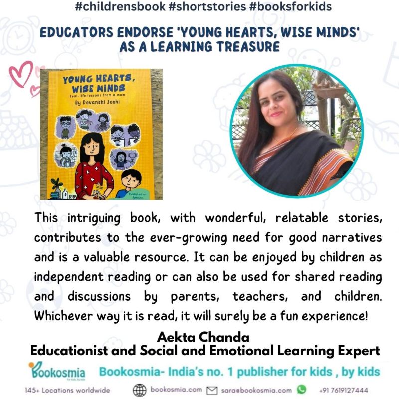Young Hearts Wise Minds Childrens Book Devanshi Joshi