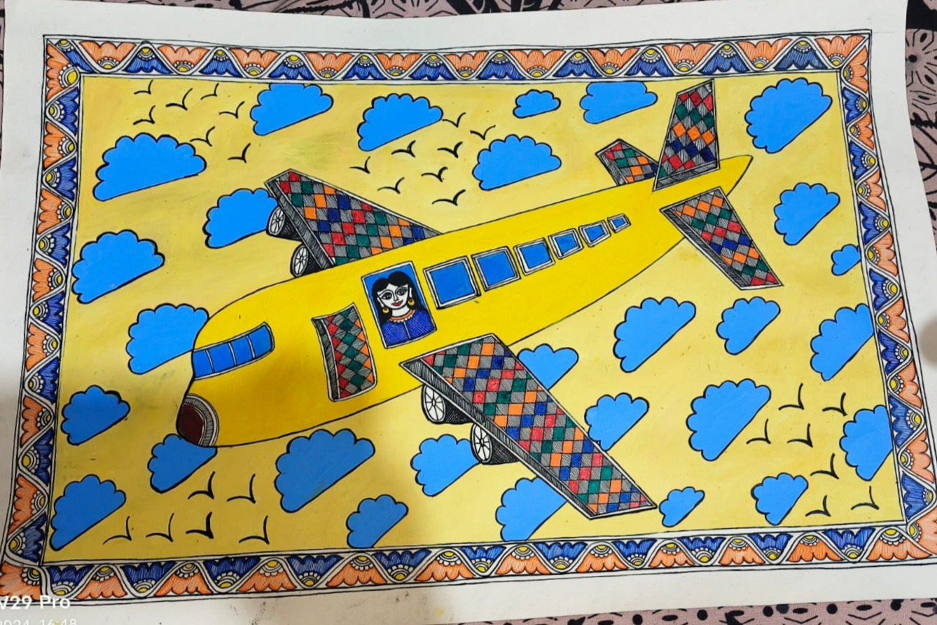 Solo travel from London to Kolkata-Tulip .Art Nisha Thakur