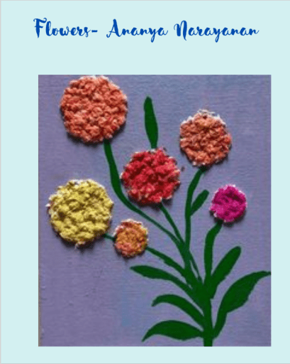 Flowers Ananya Narayanan, 13, Bengaluru