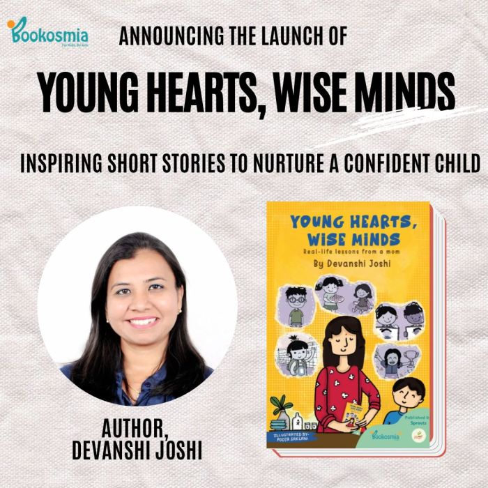 Young Hearts Wise Minds children book by Devanshi Joshi