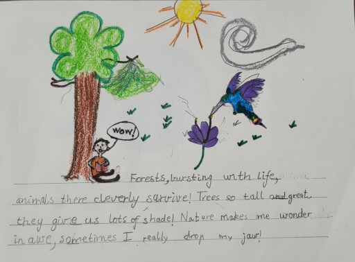 Nature : Giver of life I Poem By Avyan, 9, Jabalpur3
