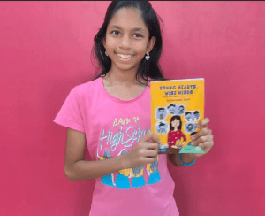 Book review : Young Hearts, Wise Minds by Devanshi Joshi by Gayatri