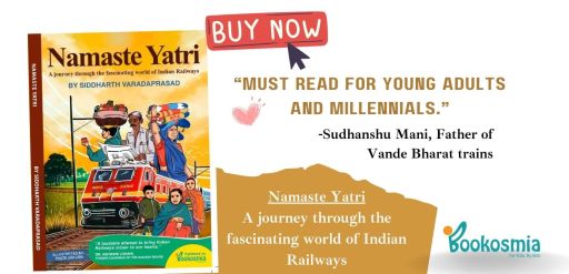 Namaste Yatri Indian Railways Book kids Bookosmia