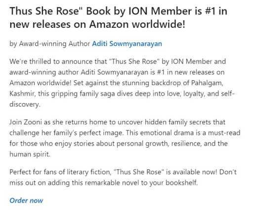 Thus she rose review 