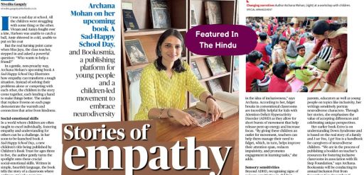 Archana Mohan Bookosmia In The Hindu inclusion