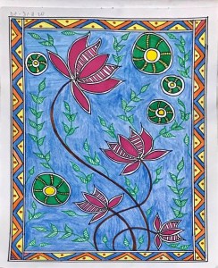 Lotus : The Magical Flower I Art By Nirav, 12, Kolkata