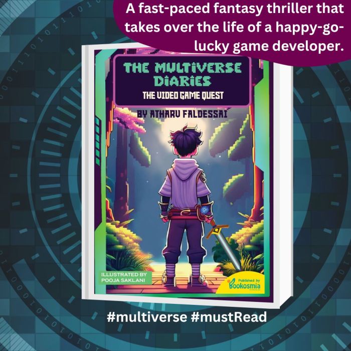 Multiverse video games childrens book bookosmia