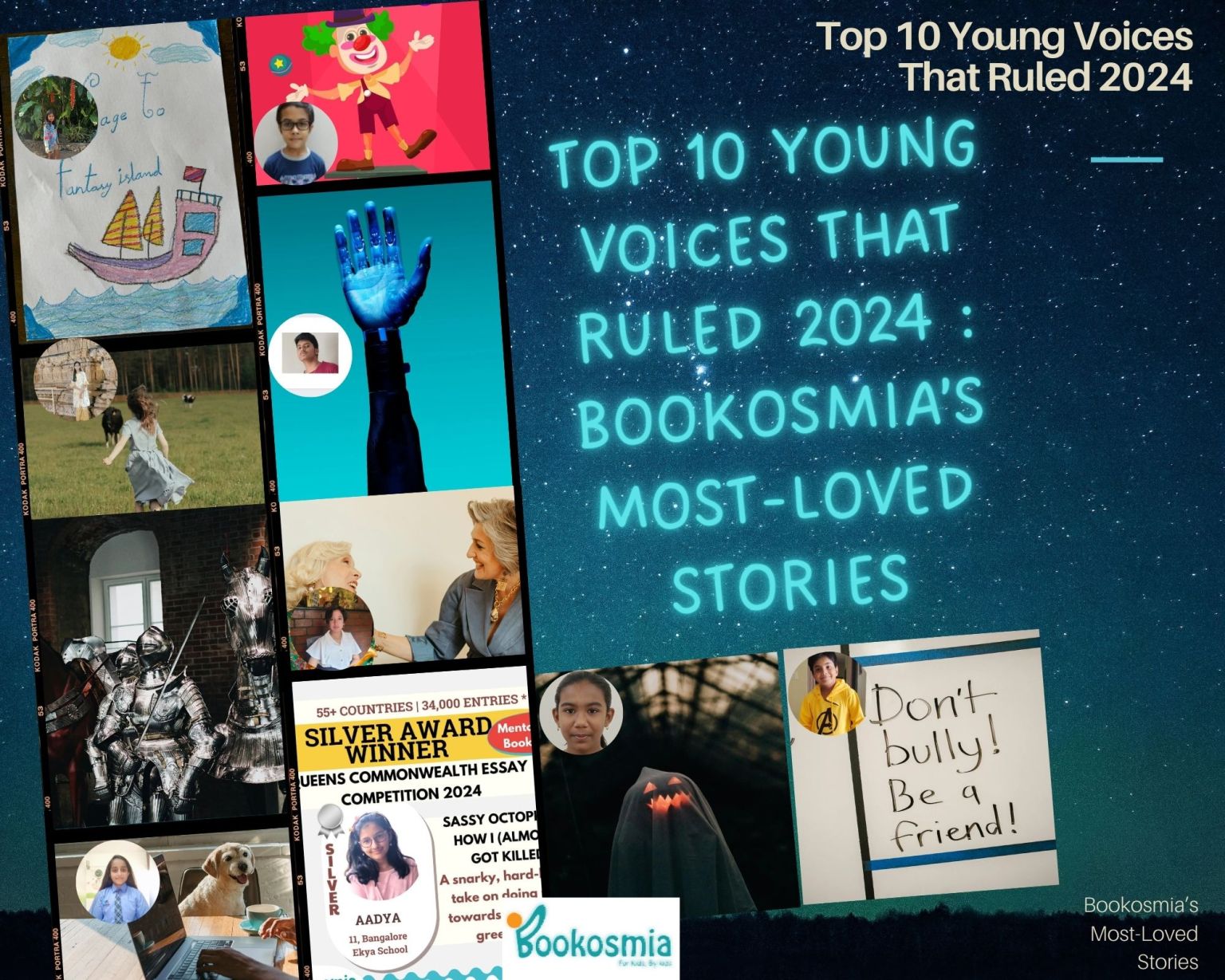 Top 10 Young Voices That Ruled 2024 : Bookosmia’s Most-Loved Stories