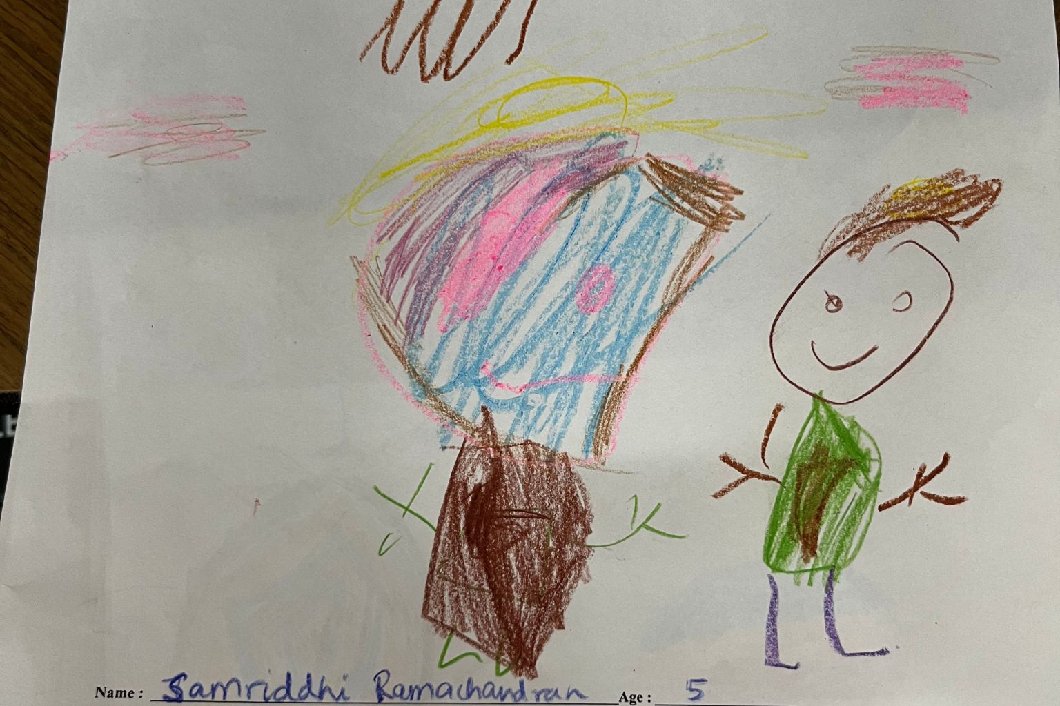 Friends I Art By Samriddhi,5,Bangalore