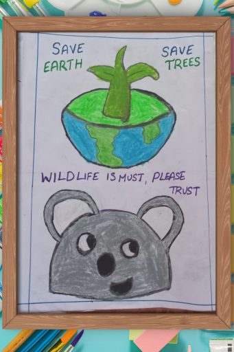 Nature : Art by Sanjana S,12,Chennai