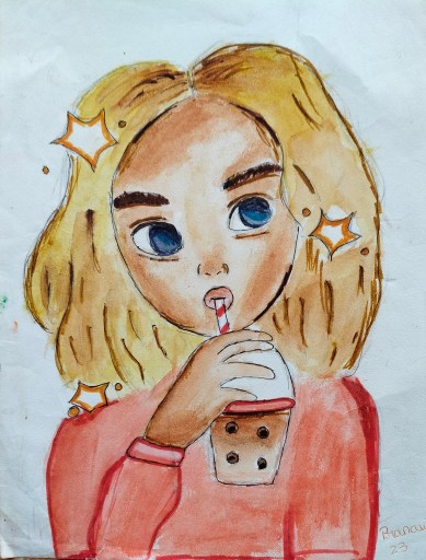 Easter Celebration I Art by Pranavi, Kalimpung