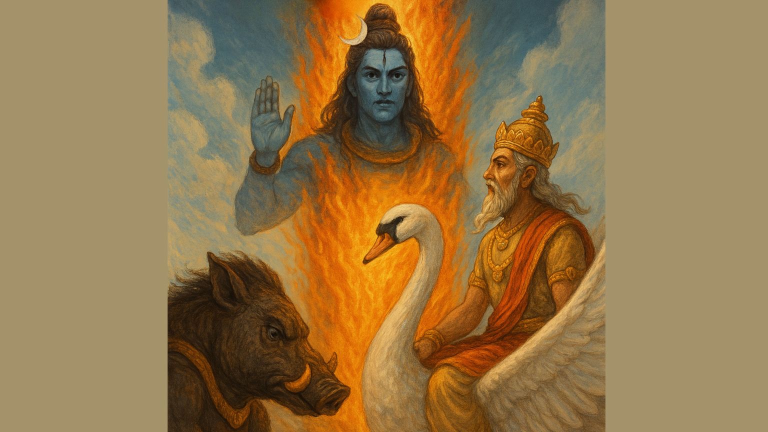 Lord Shiva : The Fire Pillar I Story By Pratyush, Bangalore