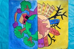 World Environment Day I Art by Keshav, 12, Navi Mumbai