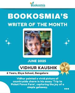 Vidhur Kaushik WriterOfTheMonthJune'25