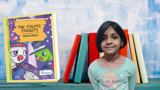 Book Review : The Pirate Parrots and the Mysterious Island By Jeniyah, 11, Bangalore