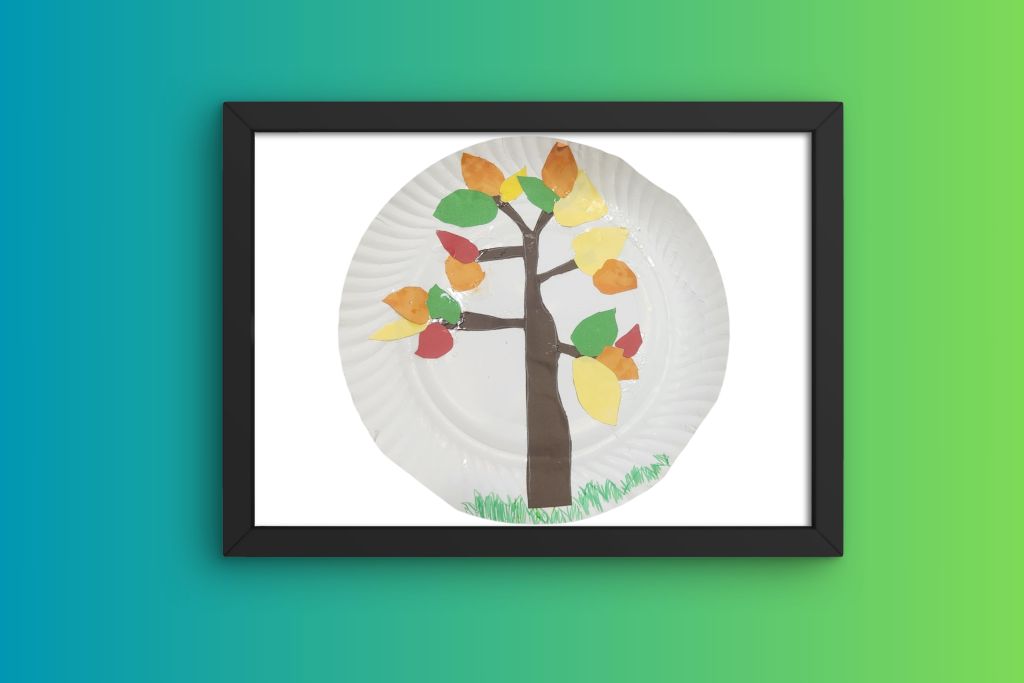 Autumn Colours : My Colorful Tree I Art & Craft By R.Dheeshidan