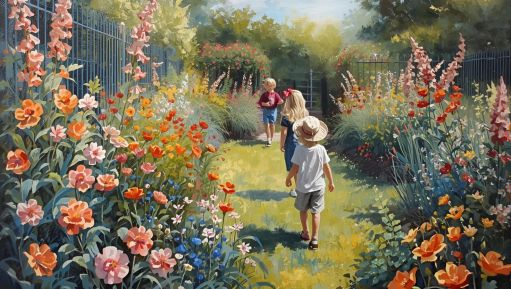 Flower Garden I Poem By Pranav Raj