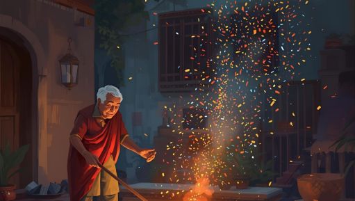 The Last Chakra Firecracker I Essay By Amita K.M.