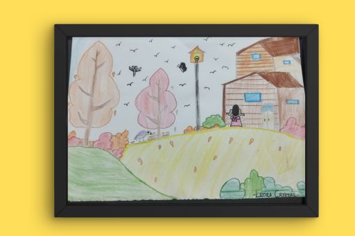 Autumn Art By Leora Crystal