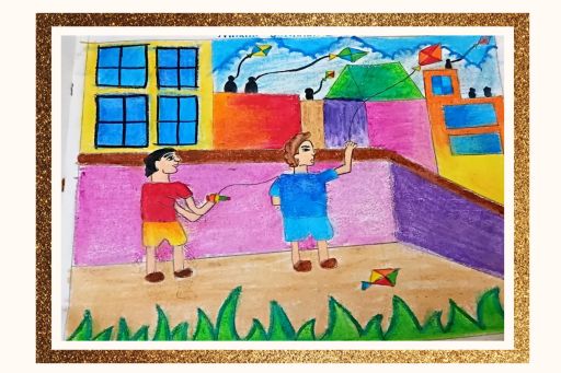 Makar Sankranti I Art By Keshav