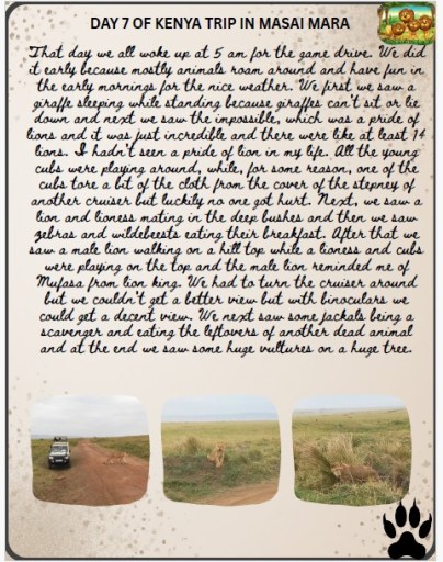 Safari : My Kenyan Adventure I Travelogue By Areen 21