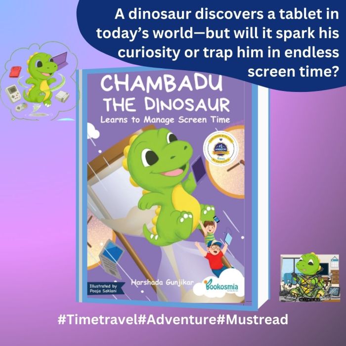 Chambadu The Dinosaur : Learns To Manage Screentime I Children's Adventure Book