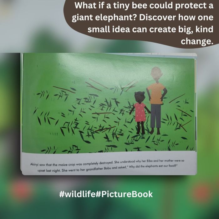 Let the Elephants Bee I Childrens Adventure Book on Elephants & Nature