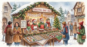 A Christmas Bake Sale I Essay By Anishka Choudhary