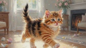 Posy The Naughty Kitten I Story By Nivedita