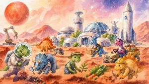 Mission Mars City I Story By Pranav