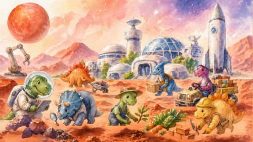 Mission Mars City I Story By Pranav